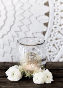 Majas lykta/vas Spirit Metallic guld